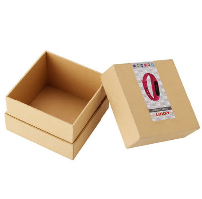 Boîte 120*120*100mm d'emballage de l'électronique de Papier d'emballage de place d'insertion de mousse