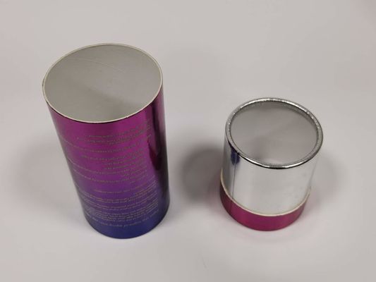 Emballage de carton de cylindre de CMYK