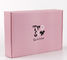 Impression de couleurs cosmétique rose ondulée de Pantone d'emballage de boîte en carton de catégorie d'E