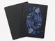 CMYK imprimant le bleu et cartes en plastique noires de tisonnier imperméabilisent
