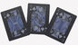 CMYK imprimant le bleu et cartes en plastique noires de tisonnier imperméabilisent