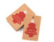 Cadeaux recyclables de Hang Tags Swing For Christmas de papier de pdf emballage