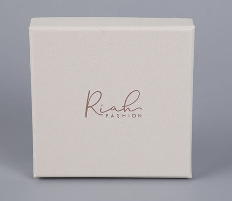 Boîte-cadeau rigides de carton de rectangle pour des boucles d'oreille 160*160*50mm