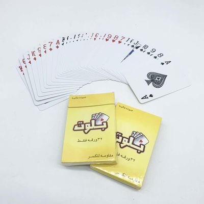 Cartes de jeu faites sur commande de CMYK Front And Back