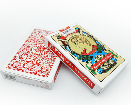 Cartes de jeu imprimables de papier recyclables impression de pleines couleurs de CMYK 63*88mm