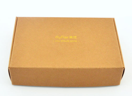 Boîtes pliables faites main de papier d'emballage pour l'emballage de expédition