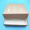 Boîte rigide de panneau en ivoire de cadeau de pdf avec des couvercles 200*200*50mm
