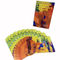 Conception personnalisée 63*88mm Matt Varnished 300gsm Art Paper Poker Cards