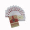GV en plastique Logo Playing Cards fait sur commande de cartes de tisonnier de 0.32mm