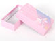 le rose rigide de boîte-cadeau de carton de 2mm a imprimé recyclable pour des cosmétiques